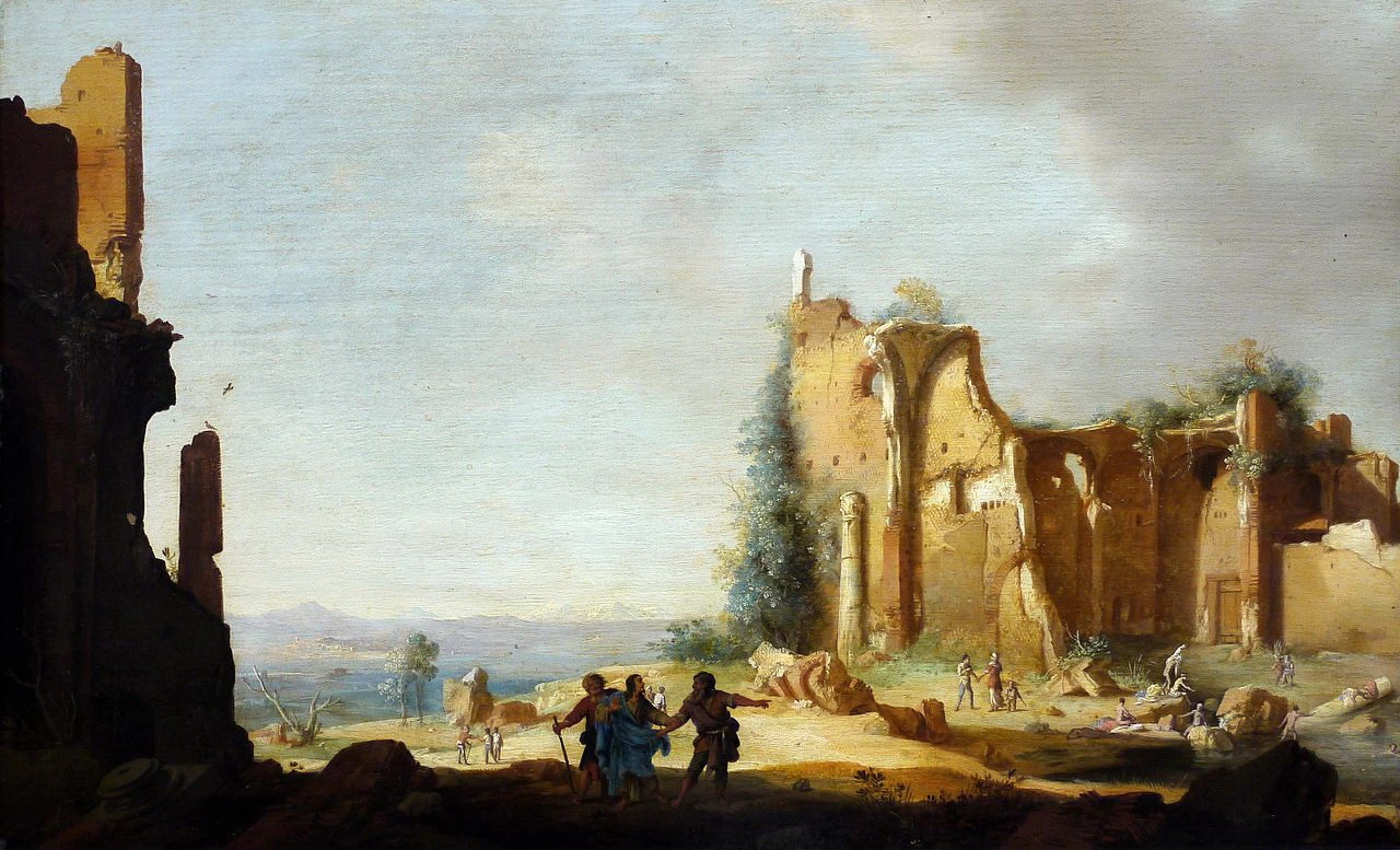 Paesaggio con rovine - National Museum in Warsaw